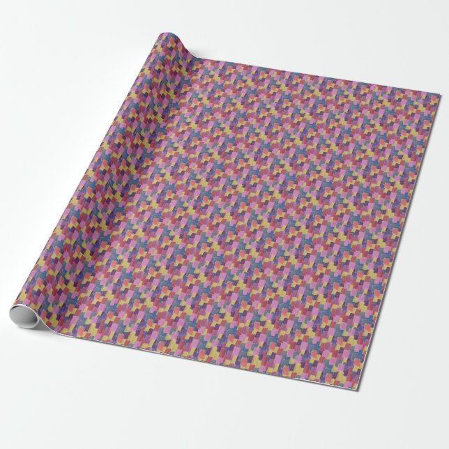 Abstract watercolor: seamless splash background. wrapping paper (Unrolled)