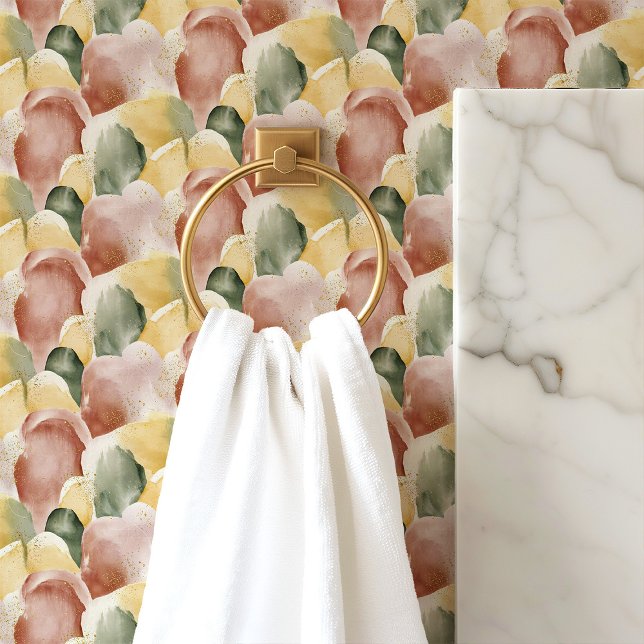 Abstract Watercolor Shapes Wallpaper (Creator Uploaded)