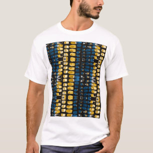 Abstract Watercolor Spots: Creative Seamless T-Shirt