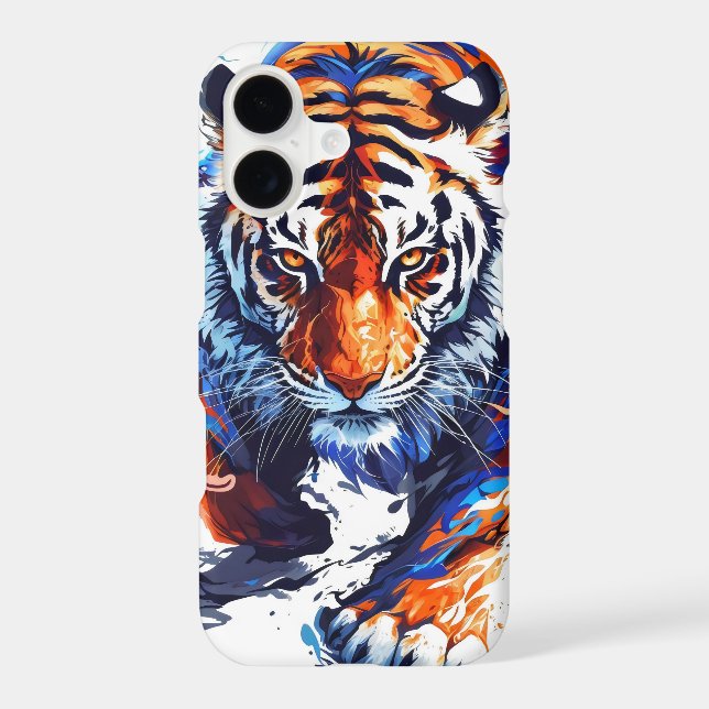 Abstract Watercolor Tiger (Back)