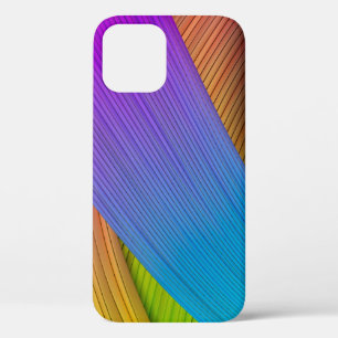 Abstract wave background. 3D illustration.3d, 3d i iPhone 12 Case