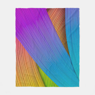 Abstract wave background. 3D illustration.3d, 3d i Fleece Blanket