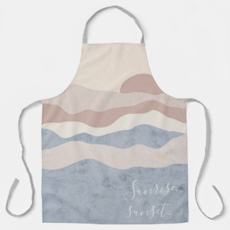 Abstract Wave Background Apron