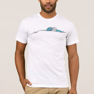 Abstract Wave (Surf Art) T-Shirt
