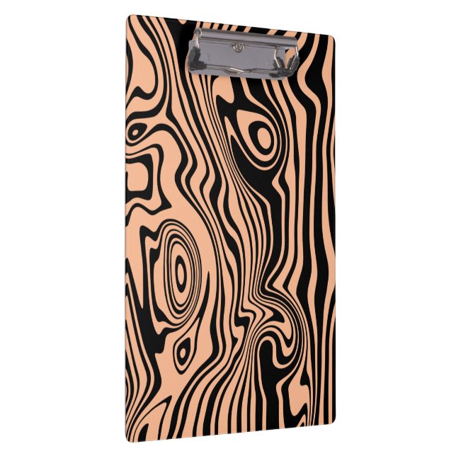 Abstract Waves Clipboard - Choose Colours (Right)
