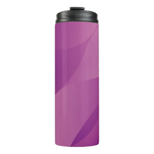 Abstract Waves. Futuristic Technology Style Backgr Thermal Tumbler