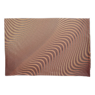 Abstract Wavy Art Pillow Case