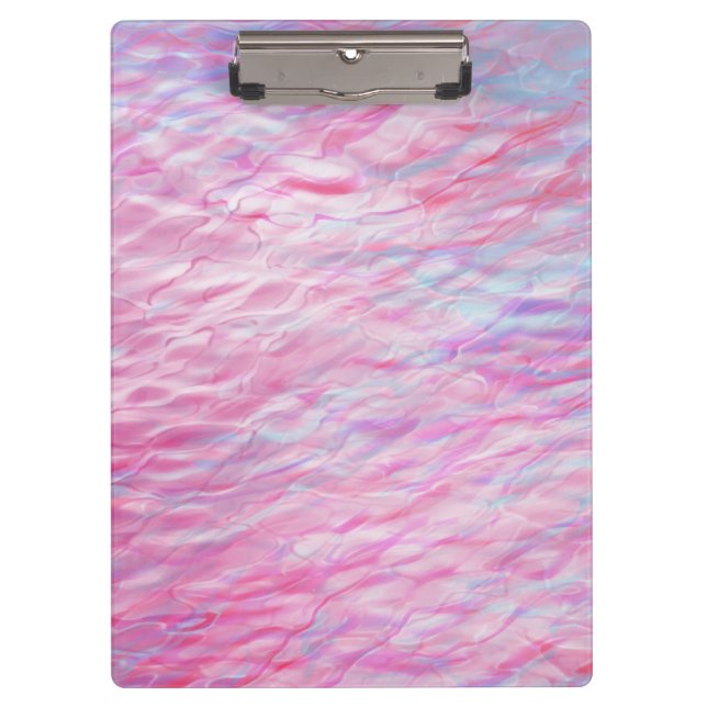 Abstract wavy pattern clipboard (Front)