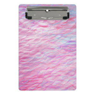 Abstract wavy pattern mini clipboard