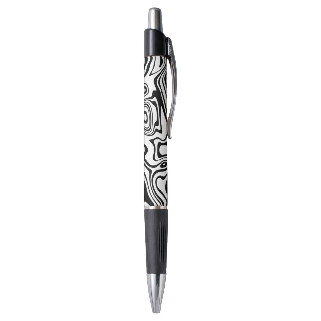Abstract Wavy Striped Pen (Bottom (Vertical))
