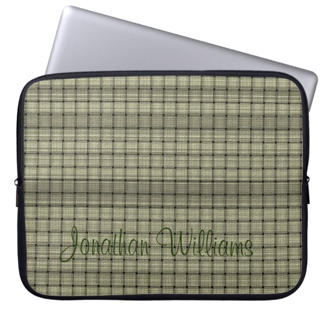 Abstract Weave Laptop Sleeve (Front)
