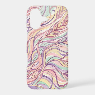 Abstract Wheat Field Pastel iPhone Cases