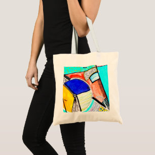 Abstract Wheel Tote Bag