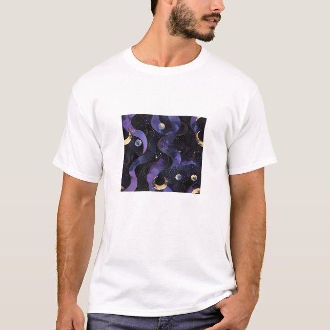 Abstract Whimsigoth Pattern Classic T-Shirt (Front)