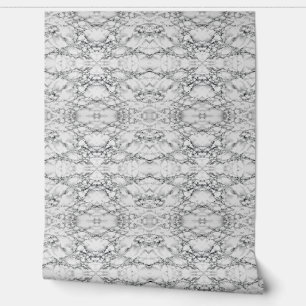Abstract White Marble Design Wallpaper