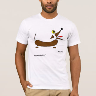 Abstract Wiener Dog Adult Bella Canvas T-Shirt