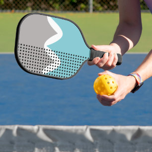 Abstract Wiggles Pickleball Paddle