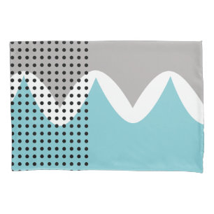 Abstract Wiggles  Pillowcase