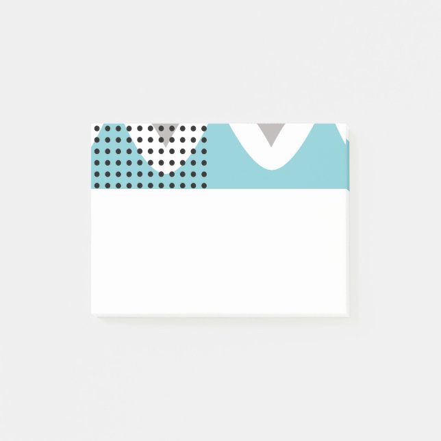 Abstract Wiggles  Post-it Notes (Front)