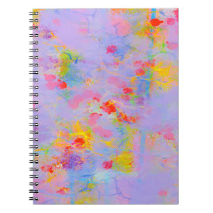 Abstract Wildflower Field Design Notebook