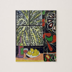 Abstract Window with Wine Jigsaw Puzzle