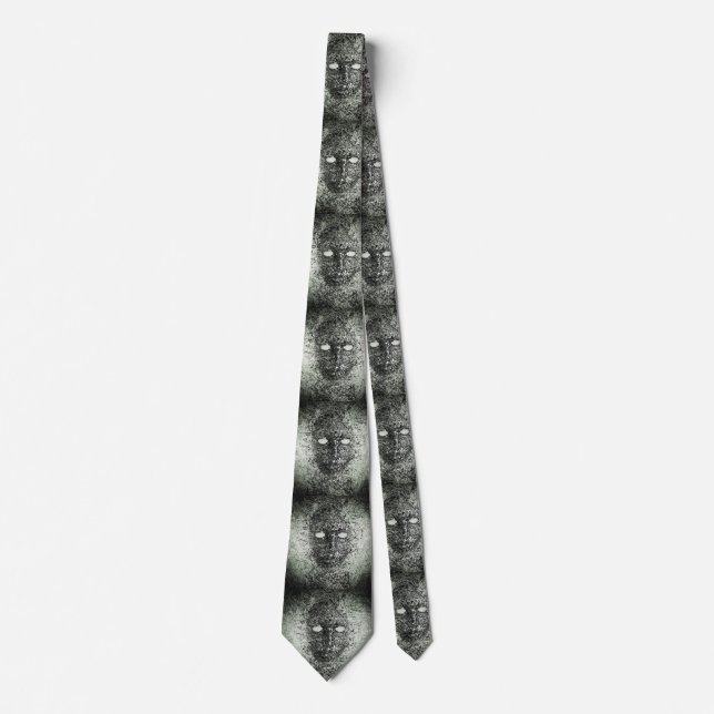 Abstract Wires Mask Tie (Front)