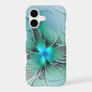 Abstract With Blue, Modern Fractal Art