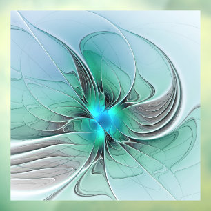 Abstract With Blue, Modern Fractal Art