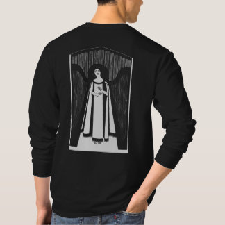 Abstract Woman Drawing Art Vintage Minimalist Long T-Shirt