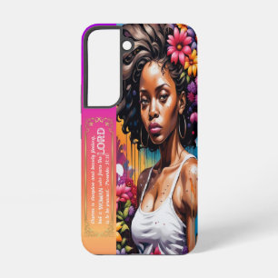 Abstract Woman of Faith Proverbs 31 30 Samsung Galaxy Case