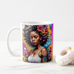 Abstract Woman of Faith Proverbs 31 Coffee Mug