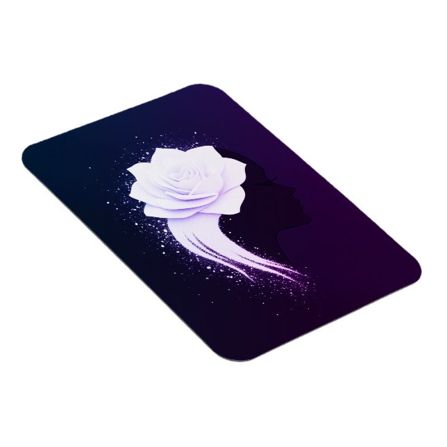 Abstract Woman Portrait Magnet (Right Side)