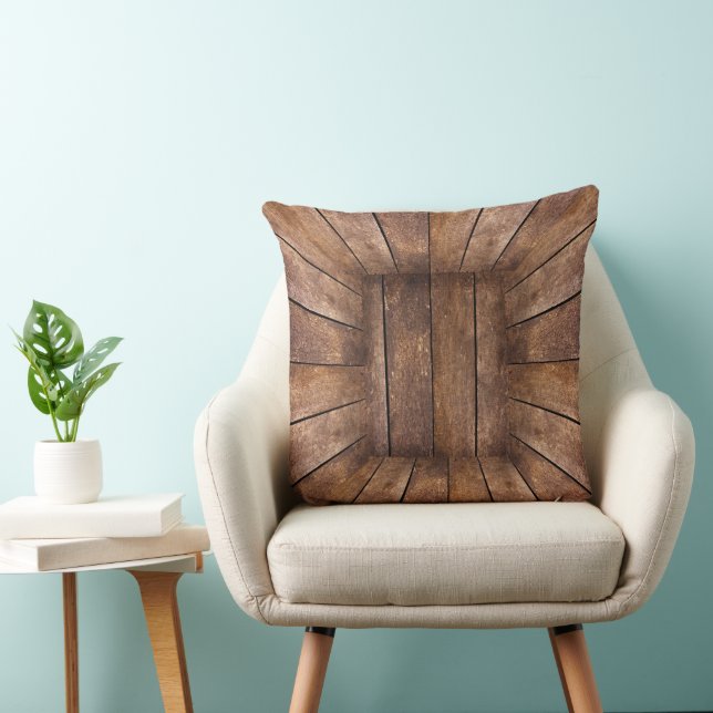 Abstract wooden cube cushion (Chair)