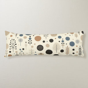 Abstract Woodland Body Cushion