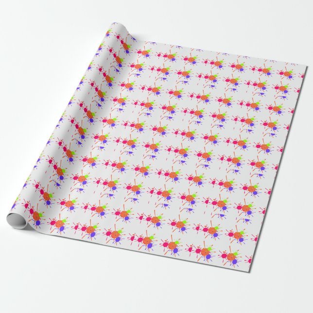 Abstract Wrapping Paper (Unrolled)