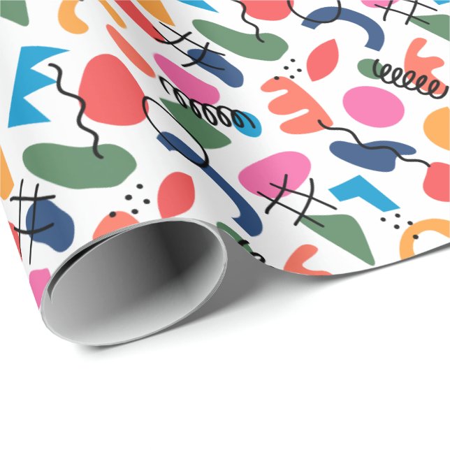 Abstract Wrapping Paper (Roll Corner)