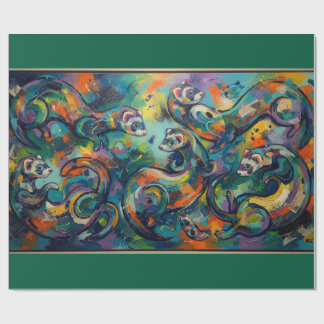 Abstract Wrapping Paper