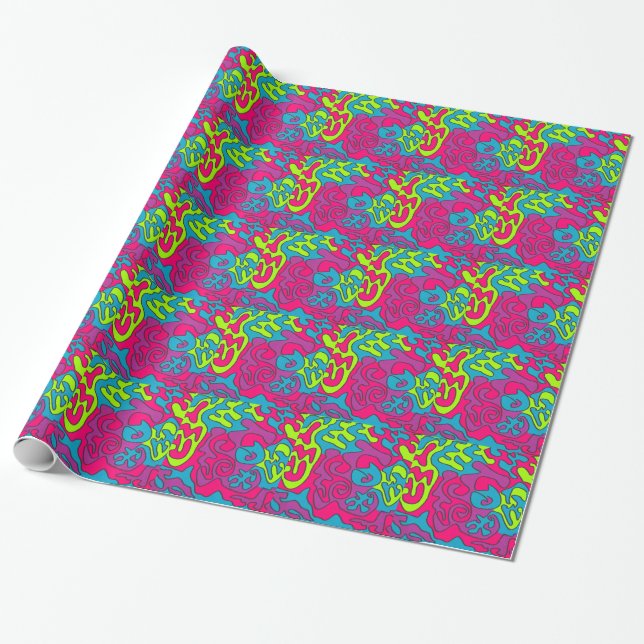 Abstract Wrapping Paper (Unrolled)