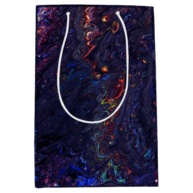 Abstract Wraps 4 Medium Gift Bag (Front)