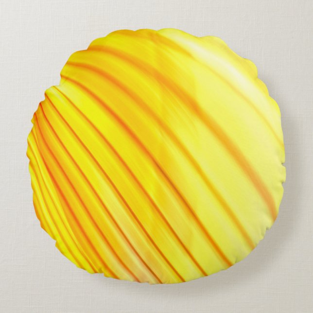 abstract yellow background.abstract, art, artistic round cushion (Front)