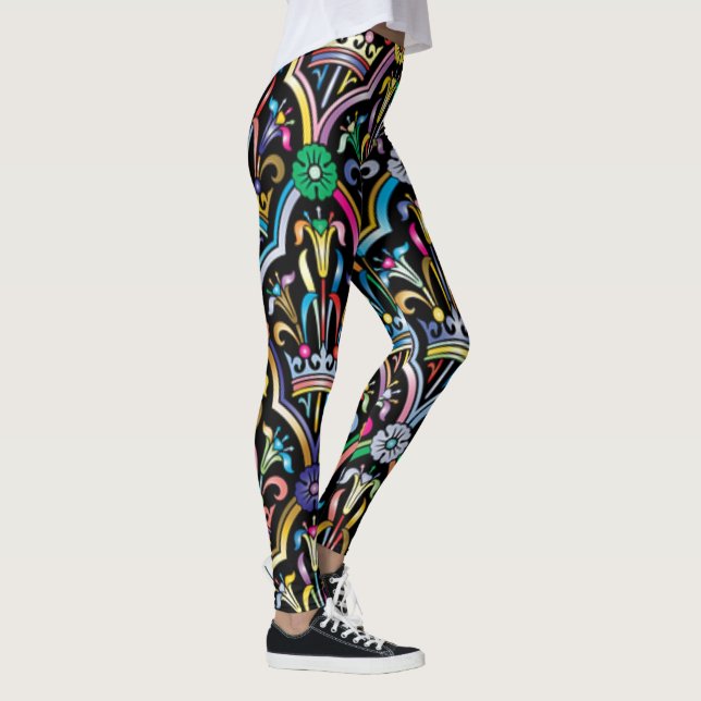 Abstract | Zazzle_Growshop. Leggings (Right)