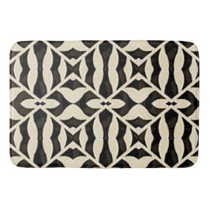 Abstract Zebra Bath Mat