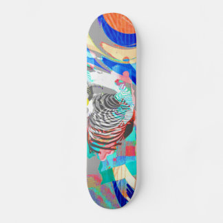 Abstract Zebra graphic-skateboard Skateboard