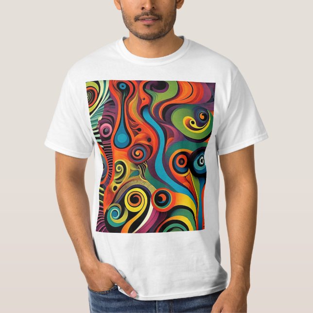 Abstracta Psychedelica 11 T-Shirt (Front)