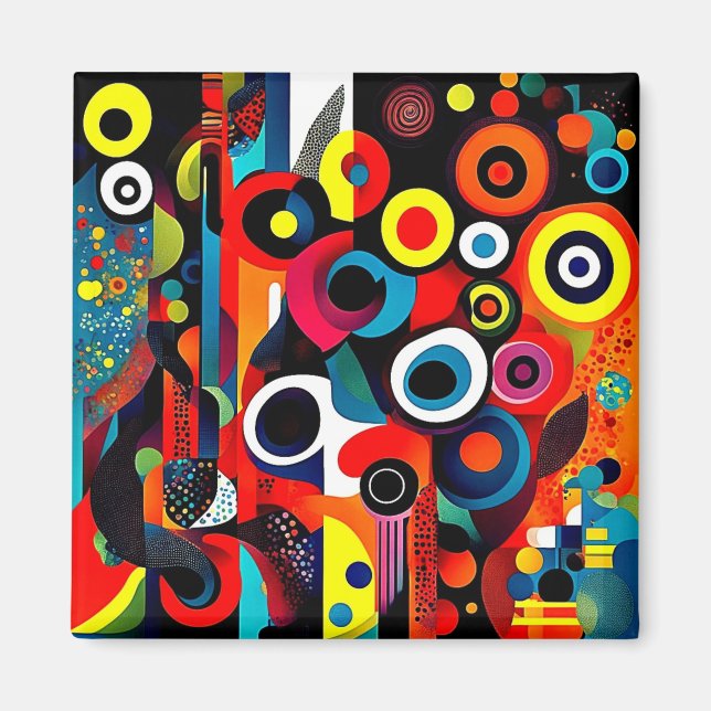 Abstracta Psychedelica 4 Magnet (Front)