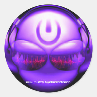 Abstractamcr Logo Classic Round Sticker