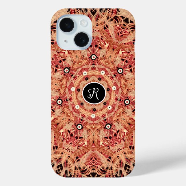 Abstracted brown Case-Mate iPhone case (Back)