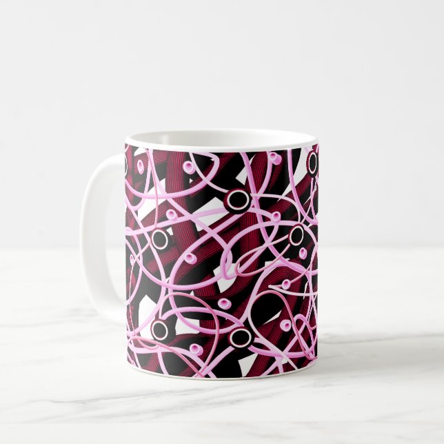 Abstracted Coffee Mug (Front Left)
