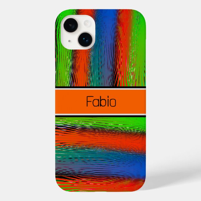 Abstracted colourful Case-Mate iPhone case (Back)