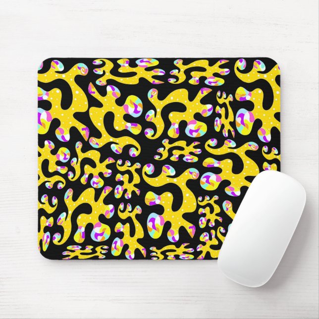 Abstracted Mouse Pad (With Mouse)